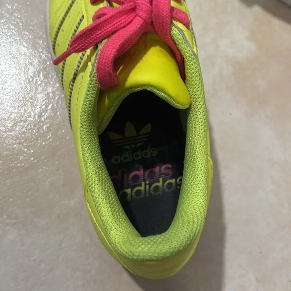 Adidas Superstar Solar Yellow Sneakers